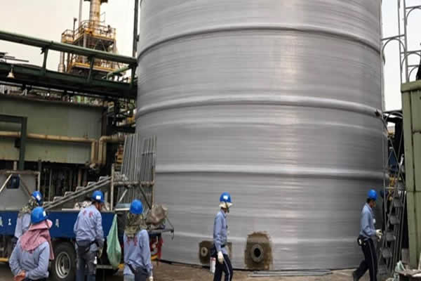  <span>750m3</span> <span>塩水儲槽</span><化工>