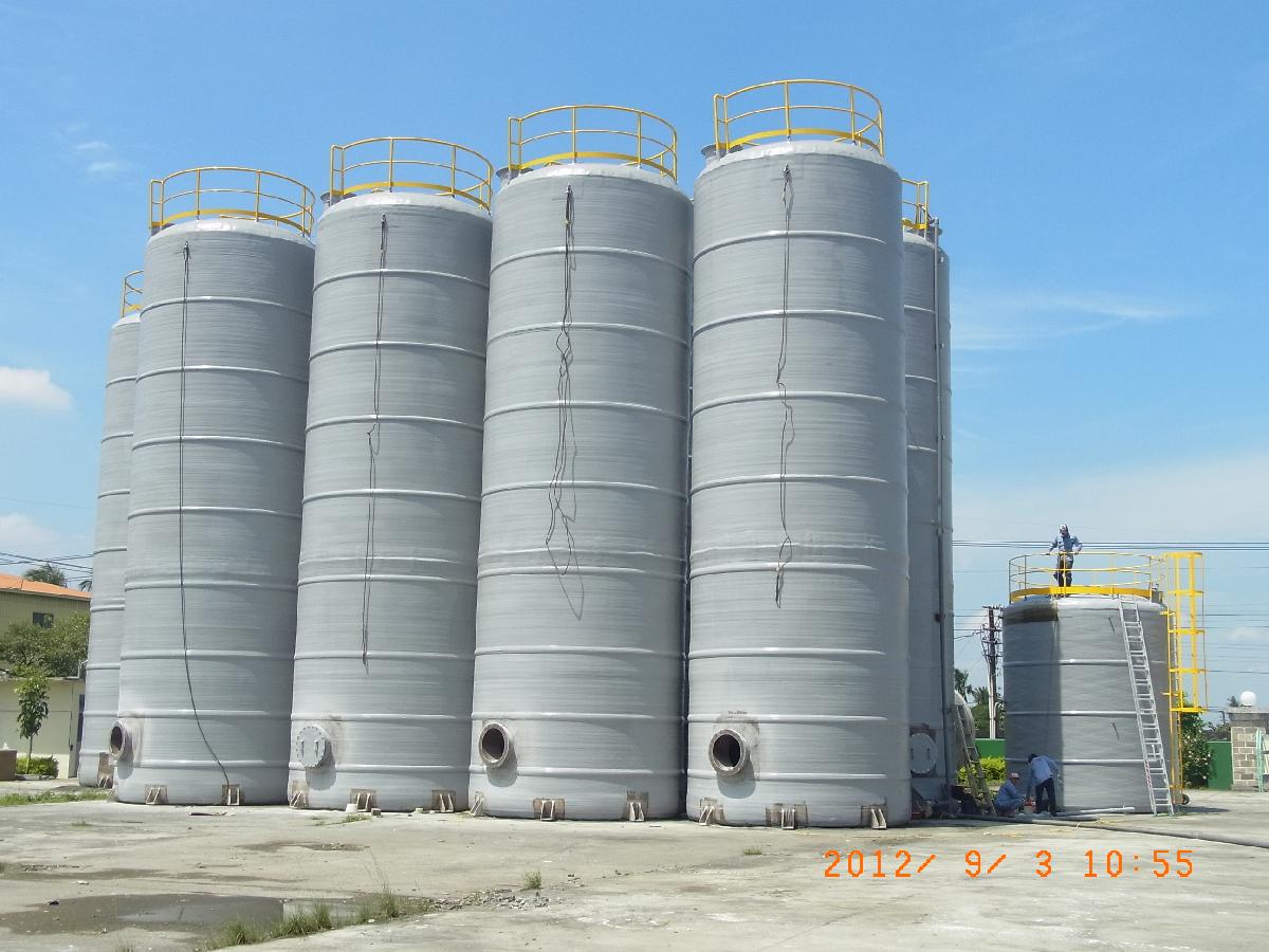 150m3 鹽酸儲槽<鋼鐵>
