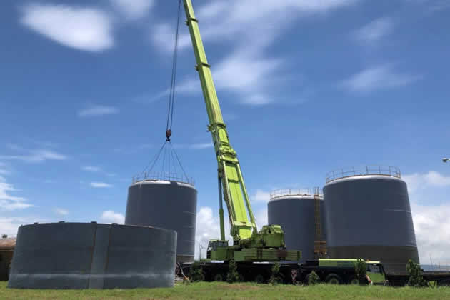  <span>780m<sup>3</sup></span> <span>硫酸儲槽</span><化工>